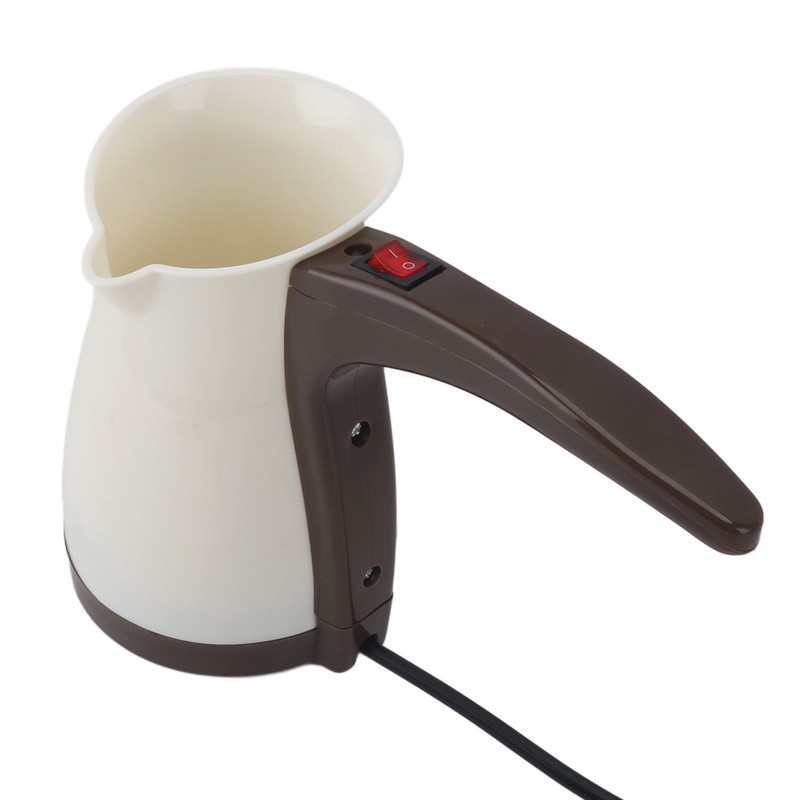 500ml Electric Coffee Pot with Handle Stainless Steel Electric Coffee