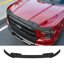 powoq Hood Deflector Compatible with 2015-2020 Ford F150 Hood Protector Shield TPE Deflector Replacement for 2015-2020 Ford F-150 Accessories