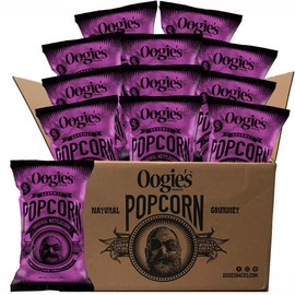 Oogie's Gourmet Popcorn | 12 Pack | Original Kettlecorn Flavor | Gluten Free Popcorn Snacks | 4.25 Ounce Big Bag