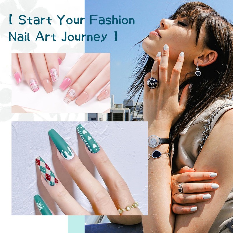 JODSONE 23 PCS Gel Nail Polish Kit with U V