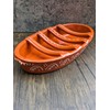 Large Traditional Portuguese Pottery Terracotta Clay Sausage Roaster Made in