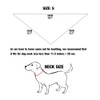 Leconpet Dog Bandana Dog Scarf for Small Medium Large Dogs