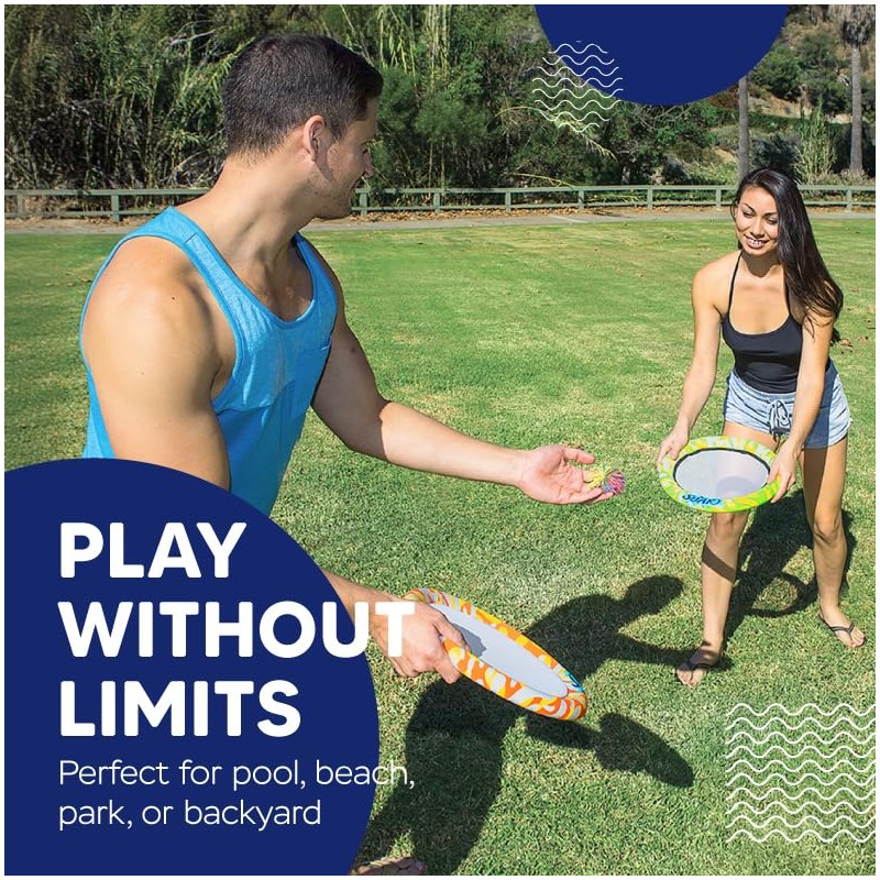 Sunlite Sports Bongo Discs, Juego de Remo de Pelota, Juegos