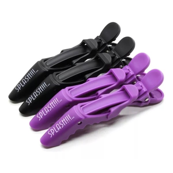 Splash 24 Pinzas Para Cabello Pico Cocodrilo Plástico 1476-00