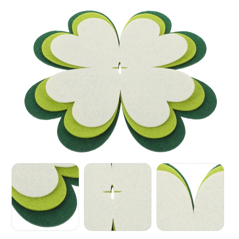 DECHOUS Pan Protector, Pot Protector, Pan Pad, Nonwoven Fabric, Flower
