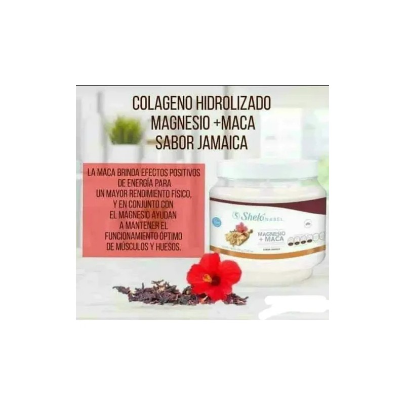 Colágeno Hidrolizado Magnesio Maca Aumenta Energia