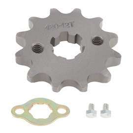 Windance 420 12T 14T 17mm Front Chain Sprocket Fit for 50cc-160cc ATV Quad Dirt Bike Mini Bike (1, 12T)