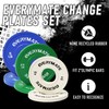 EVERYMATE Change Weight Plates Set 1.25LB, 2.5LB, 5LB, 17.5LB Fractional