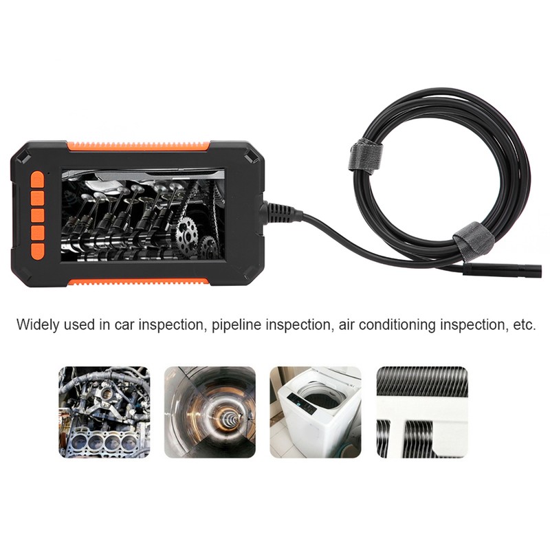 P40 2m 4.3in IP67 Industrial HD Handheld Screen Endoscope for