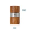 AdHoc Nutmeg Mill with Sharp Stainless Steel Blade Muskato