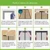 Strong Magnetic Screen Doors, Mosquito Nets, No Drilling, Quick Close,