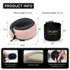 ZEOPRIX Memory Foam Wrap Around Travel Neck Pillow for Airplane,
