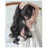 Extensión de Cabello Cola de Caballo Mujer Ondulado Rizado Cola