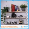 BOOMET Shelf Brackets Right and Left White 18 cm 4