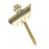 50PCS 2 Inch Fence Fastener Nails Galvanized Stainless Steel Fence