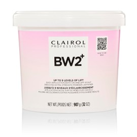 Clairol Professional BW2+ Dedusted Extra Strength Powder Lightener for Hair Highlights, 32 oz.