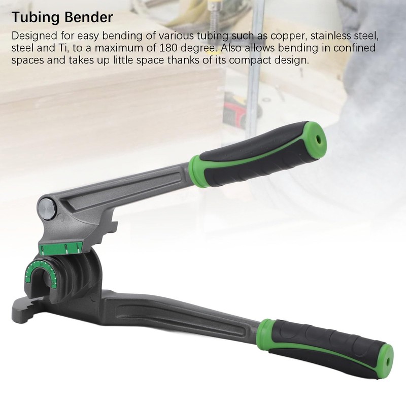 Bewinner 3-In-1 Tubing Bender - 180° 1/4in 5/16in Tube Bender,