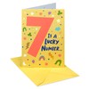 American Greetings 7th Birthday Card (Lucky to Know You)