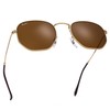 Pro Acme Small Square Sunglasses for Women Men 100% Real