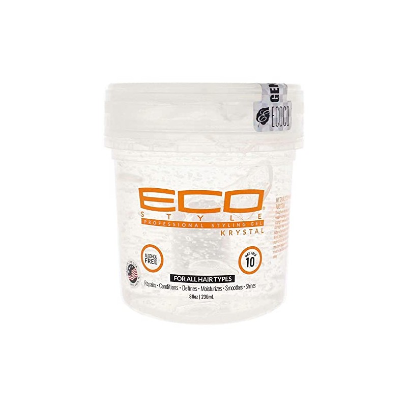 Eco Style Professional Styling Gel Krystal, 8 Ounce