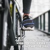 ONIPAX Outdoor Bike Pedal Straps Toe Clips Straps Tape 2