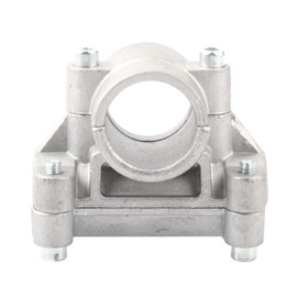 AUNMAS Abrazadera de Soporte de Mango con Pernos Abrazadera de Soporte de Mango de 26/28mm Soporte de Mano para Desbrozadora Tubo de Desbrozadora Accesorios de Jardinería (Soporte