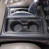 carcartrim-2022 Carbon Fiber Central control water cup holder panel sticker