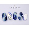 TSUMEKIRA SG-ZDC-104 Nail Stickers, Constellations, Gold, 1 Sheet (x 1)