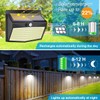 Solar Outdoor Lights, [138 LED/4 Packs] Solar Motion Sensor Security