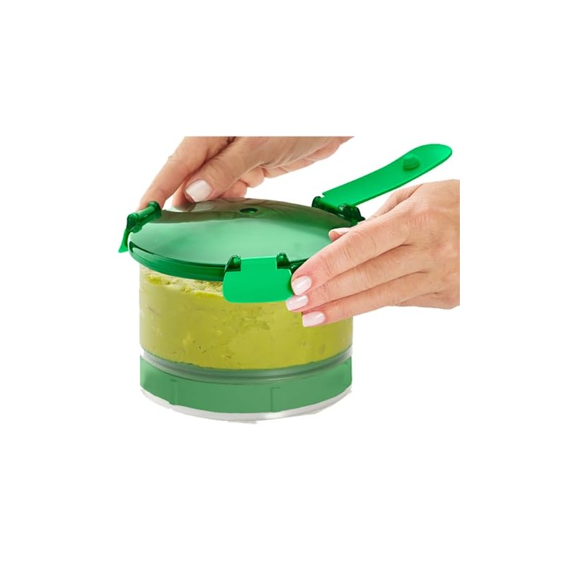 Guac-Lock Food Storage Container, Green