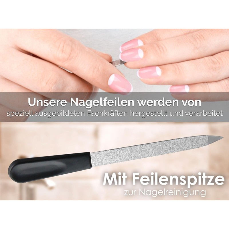 Solingen Nail File Manicure Sapphire Nail File Made in Germany