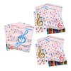 STOBOK Paper File Folder Music Note Pattern L-Shape Document Bag