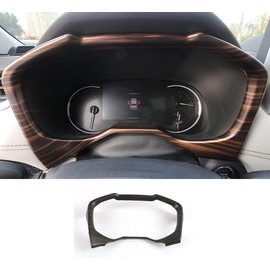 ERIDANUS Auto Accessories Fit for RAV4 2024 2023 2022 2021 2020 2019 Dashboard Frame Decor Cover Trim (Peach Wood Style) ABS 1 PC