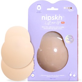 NIPSKIN - Cubre Pezones Lift Me Up Nipple Covers de Silicona Grado Médico - Adhesivos, Invisibles y Reutilizables - Pezoneras Redondas en Distintos Tonos de Piel