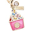 MONNEL MC433 Crystal Ice-cream Sundae Lobster Clasp Charm for Women