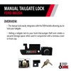 POP & Lock – Manual Tailgate Lock for Ford F150,