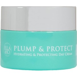 Ella & Jo Travel Size Plump & Protect Day Cream, SPF30 +UVA/B, Protection, Mini Moisturiser with Hyaluronic Acid, Ceramides & Glycerin, Anti Blue Light Filter