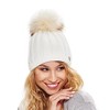 EliMeli® Women's Cashmere Winter Warm Knitted Beanie Hat with Cashmere
