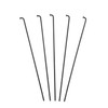 QUARKZMAN 40 Pcs 14G J Curve 136mm Spokes with Nipples