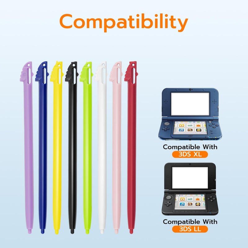 Mcbazel Touch Screen Pen for NS 3DS XL & 3DSLL,