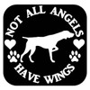 German Shorthair Pointer Sticker Angel OS 326 vinyl 6" Decal