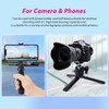 Akeipho Aluminum Mini Tripod, Desktop Tabletop Tripod Stand for DSLR