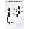 goldenwarm Oil Rubbed Bronze Front Door Handle and Deadbolt Set,