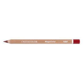 Cretacolor MegaColor Colored Pencil, 6.4mm, Madder Carmine