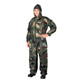 Camouflage Disposable Overalls - camouflage - Large