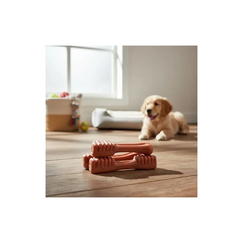 Snack Premio Hueso Masticable Dental Para Mascota Sabor