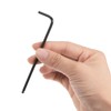 uxcell 3mm Ball End Hex Key Wrench, L Shaped Long