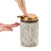 GIRLUFO Handmade Brown Foam Soap Dispenser,Ceramic Hand Soap Dispenser with