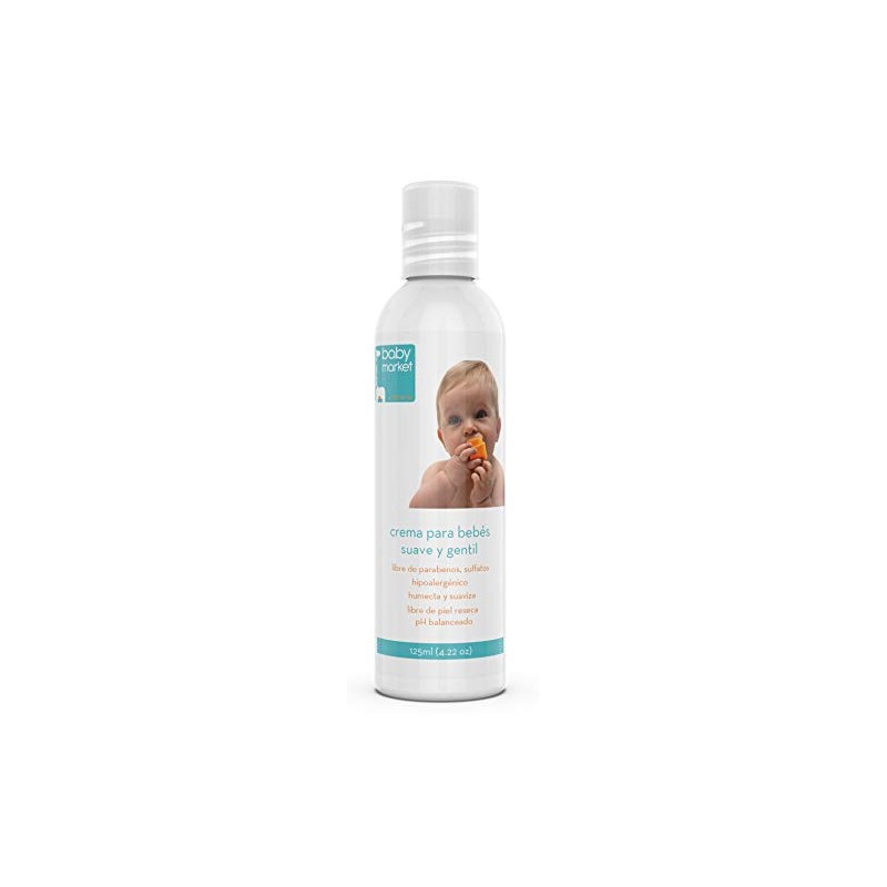 Crema hidratante para bebés - Baby Market - 250ml -