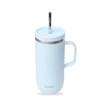 QWETCH - Cold Cup 600ml with Handle and Straw -